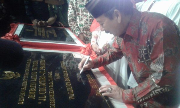 Herman HN Resmikan 2 Flayover Dengan Doa Bersama