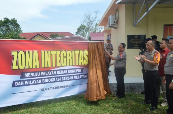 Polres Tulang Bawang Pilot Project Zona Integritas