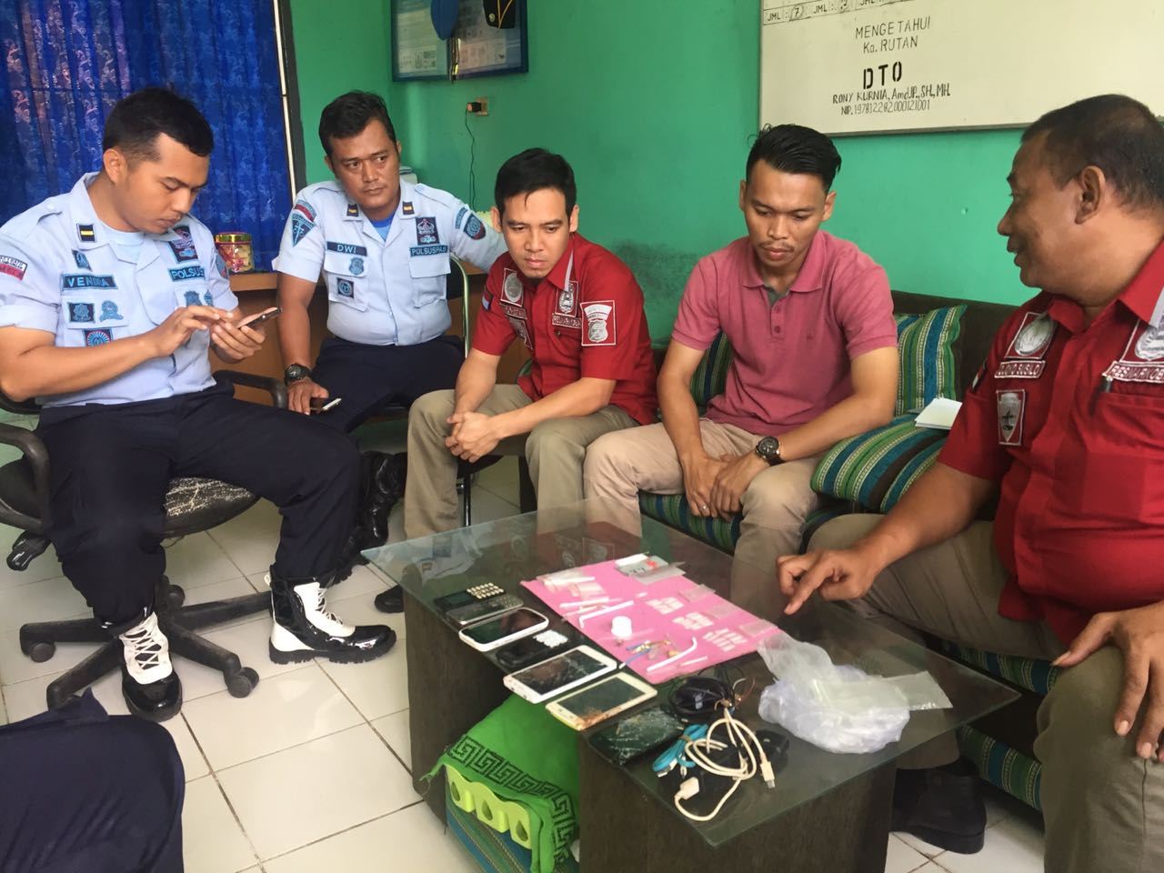 Petugas Rutan Kotabumi Temukan 29 Paket Shabu Tak Bertuan