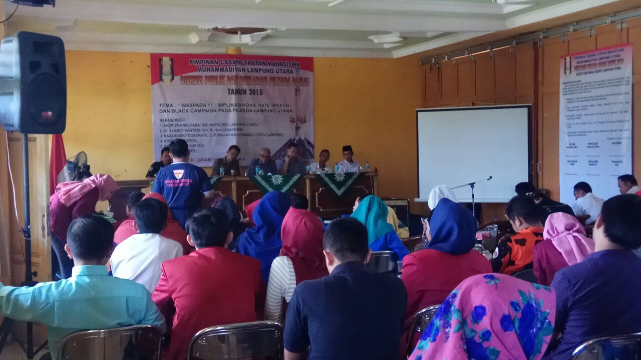 IMM Diskusi Hoax Dan Black Campaign