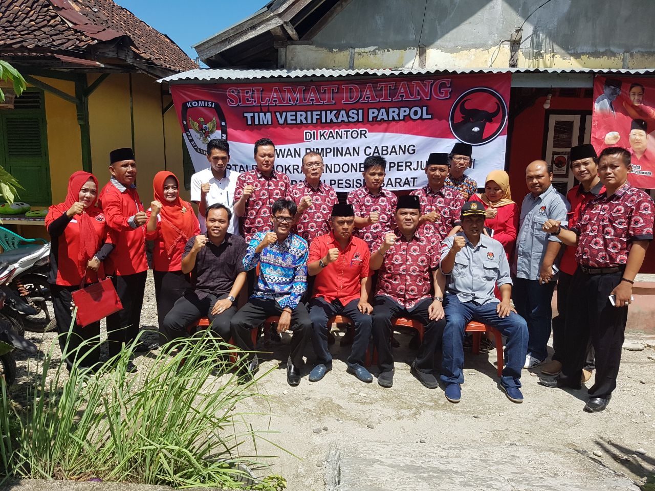 PDI Perjuangan Pesisir Barat Lolos Verifikasi Faktual