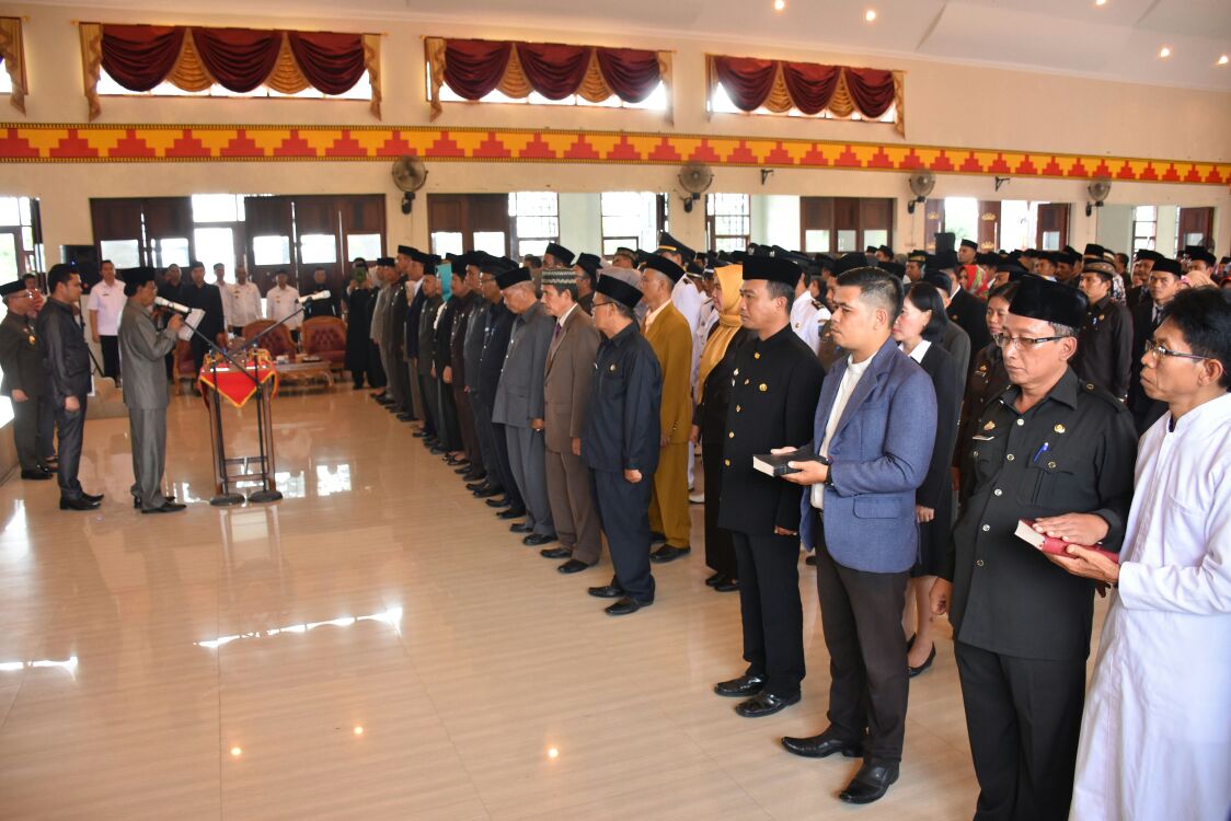 Walikota Metro Lantik 263 Pejabat