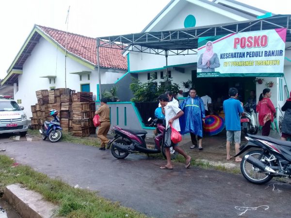 Diskes Metro Dirikan Posko Kesehatan Peduli Banjir