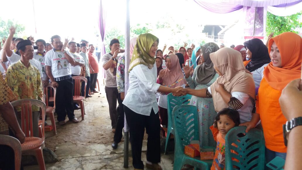 Arinal-Nunik Dialog Dengan Warga Sukadana