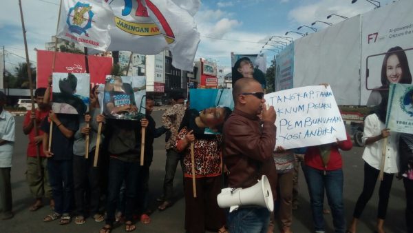 Dukung Polda Lampung, Solideritas Untuk Yogi Andhika Terus Berdatangan