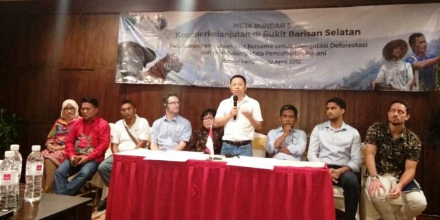 WCS Bersama Perusahaan Kopi Komitmen Atasi Defortasi Akibat Produksi Kopi Ilegal di TNBBS