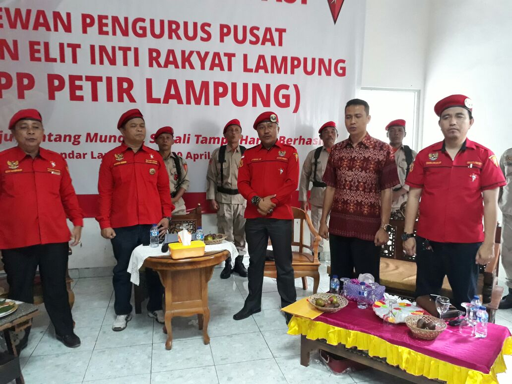 DPP PETIR Lampung Rapat Konsolidasi