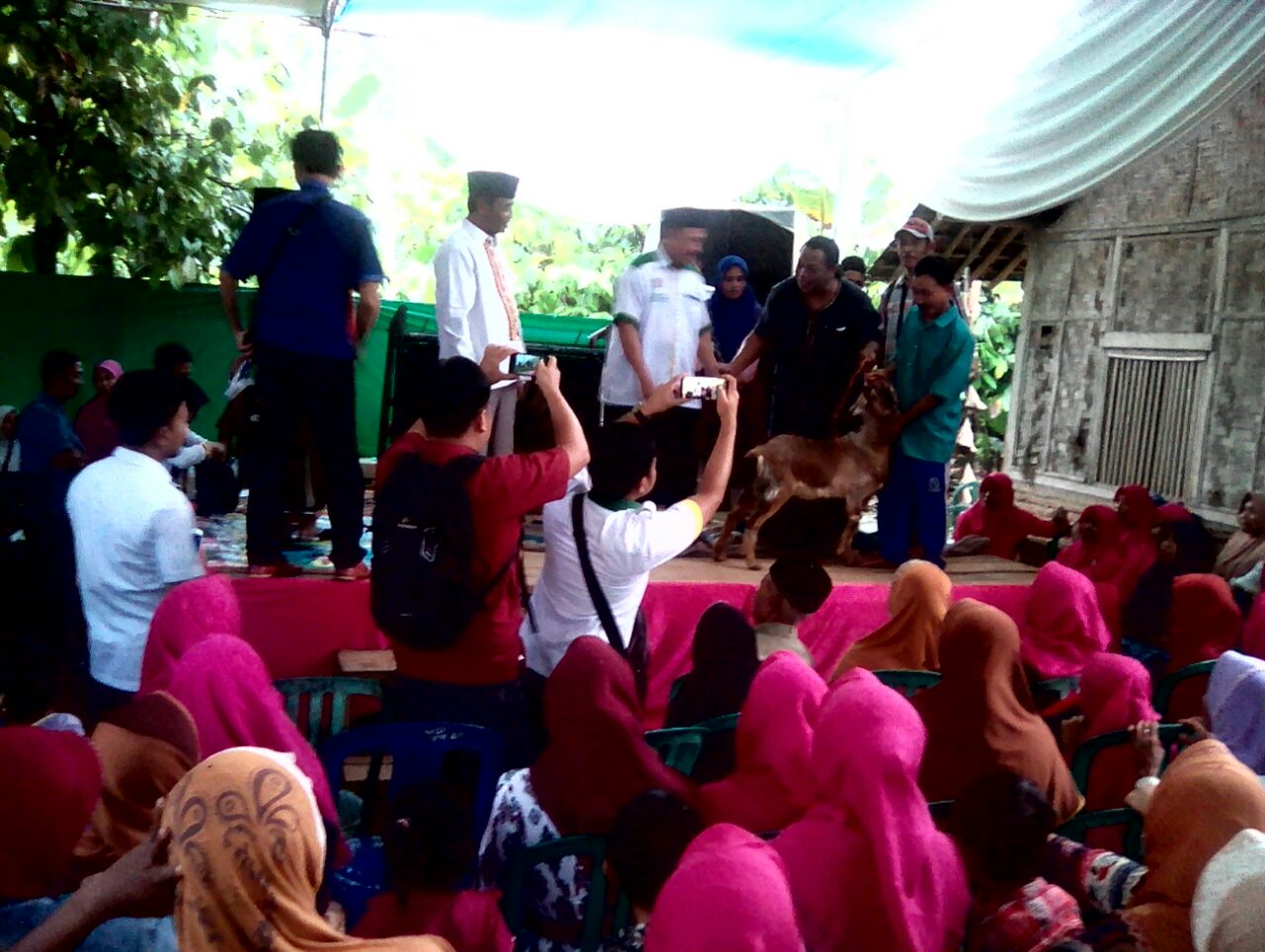 Kegiatan Bazarnas Dan Tim Cagub Ridho Bachtiar Di Pringsewu Tanpa Izin?