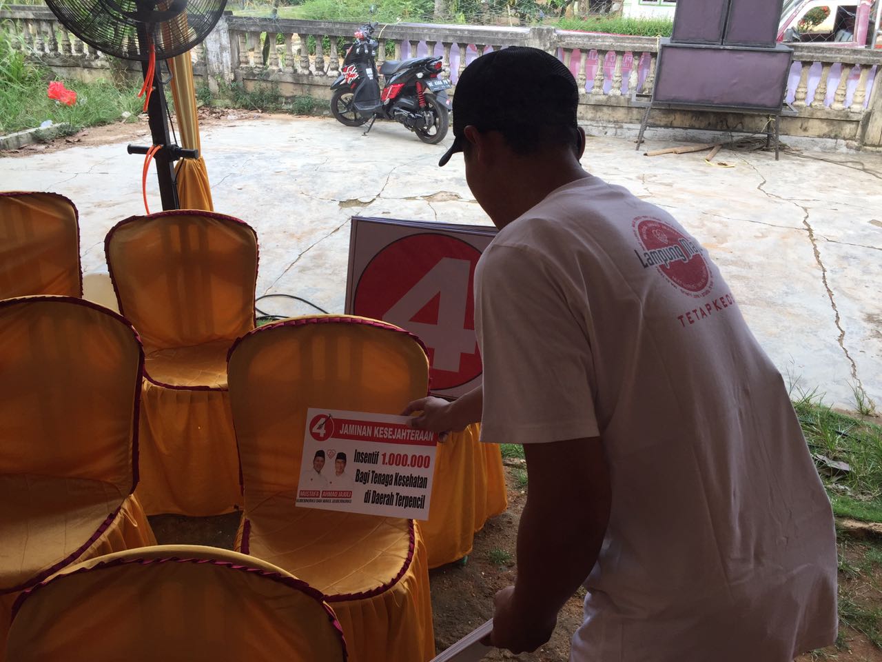 Puasa, Cawagub Jajuli Tetap Kampanye Ke 14 di Lamtim