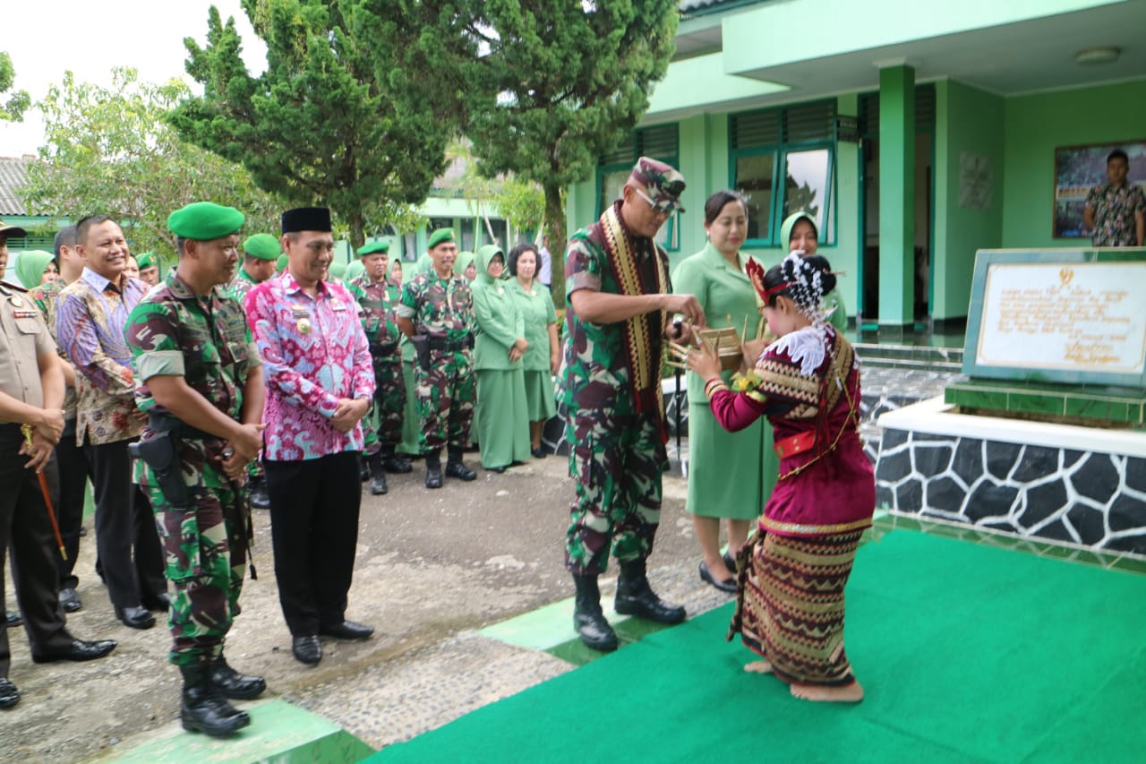 Danrem 043/Gatam Kunjungi Tanggamus