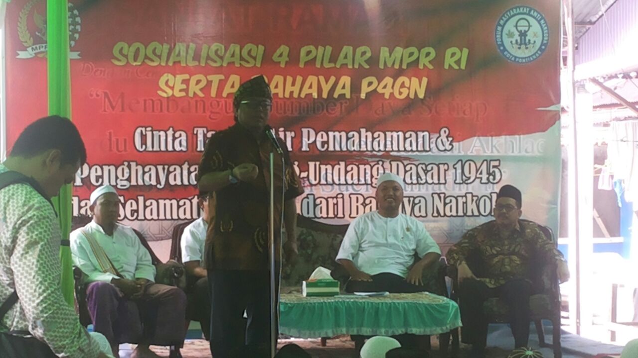 Sosialisasikan Bahaya Narkoba Lewat Dakwah Kikis Stigma Negative Kampung Beting