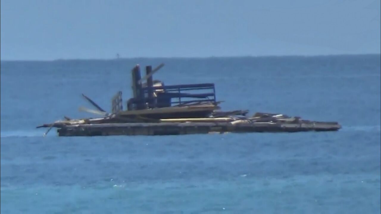 Tak Hanya di Tanggamus Badai Ekstrim Juga Menyapu Lamban Apung Kabupaten Pesibar