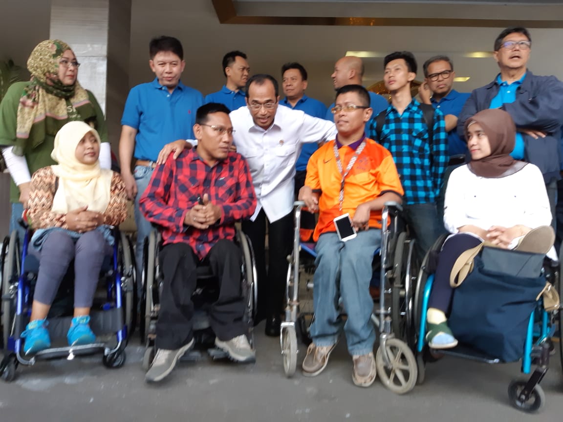 Menteri Perhubungan Tergugah, Beberapa Peserta Mudik Disabilitas Kecewa