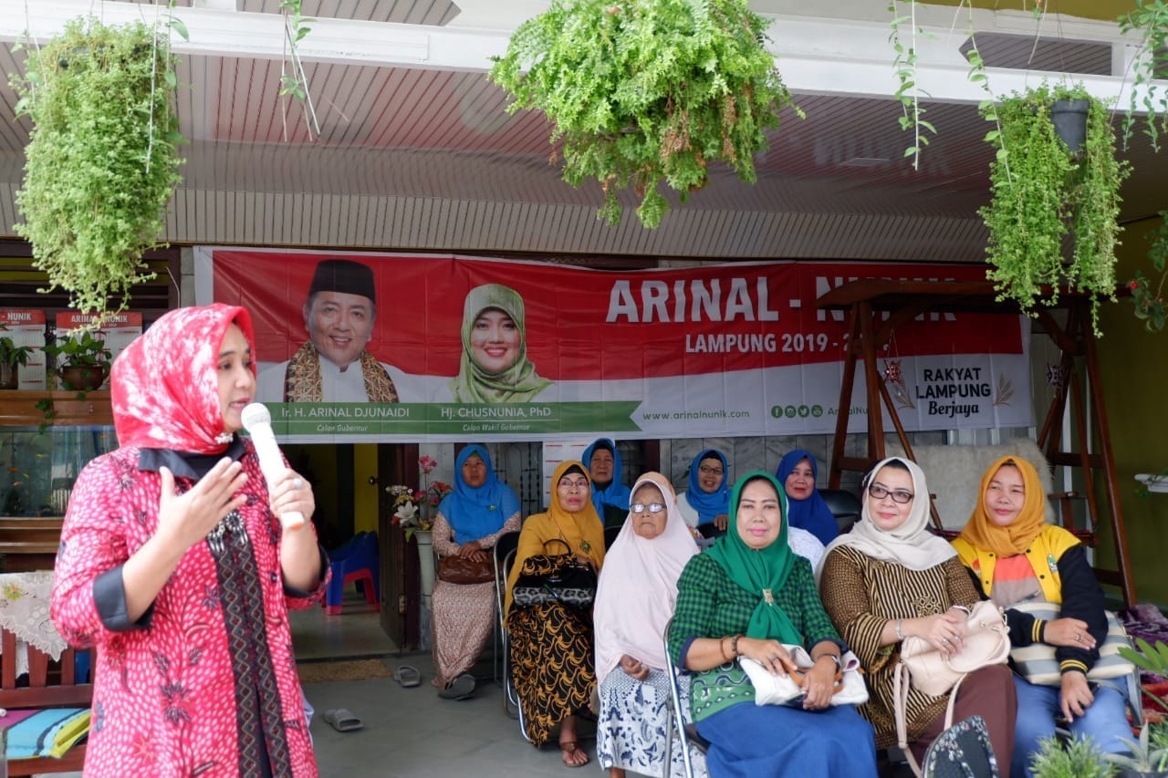 Riana Sari : Arinal-Nunik akan Rangkul Semua Aktivitas Keagamaan Di Lampung
