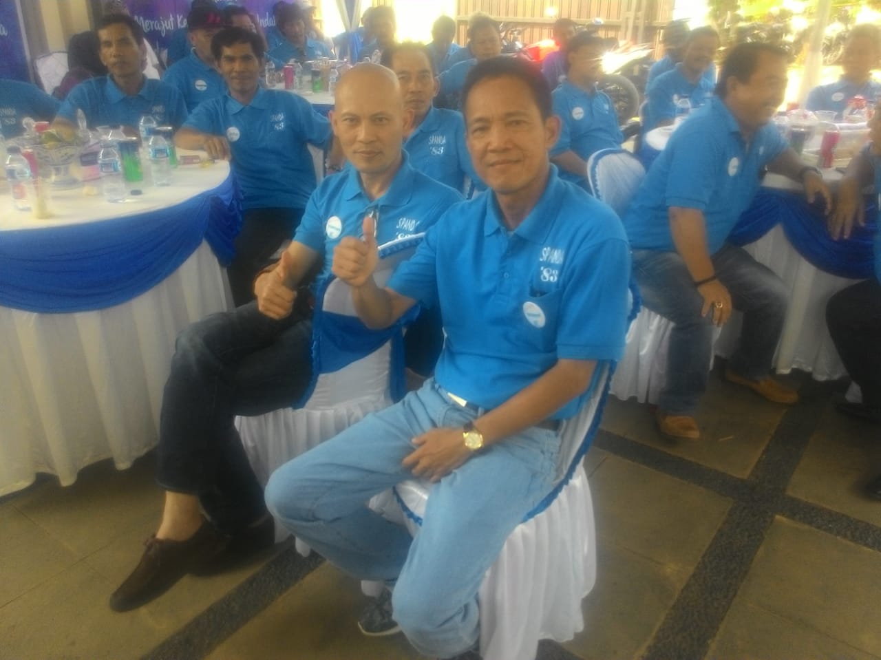 Menjaga Silahturahmi Alumnus Spanda 83 Kota Bumi Gelar Halal bi Halal