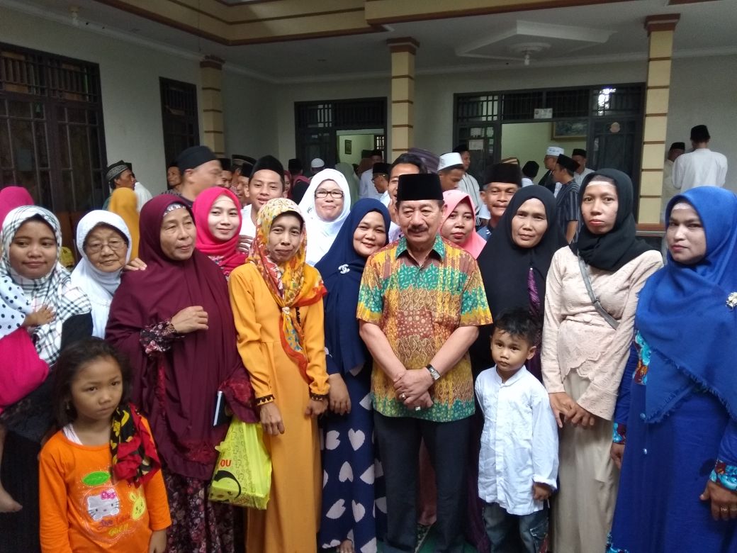 Herman HN Hadiri Acara 40 Hari KH Sobari