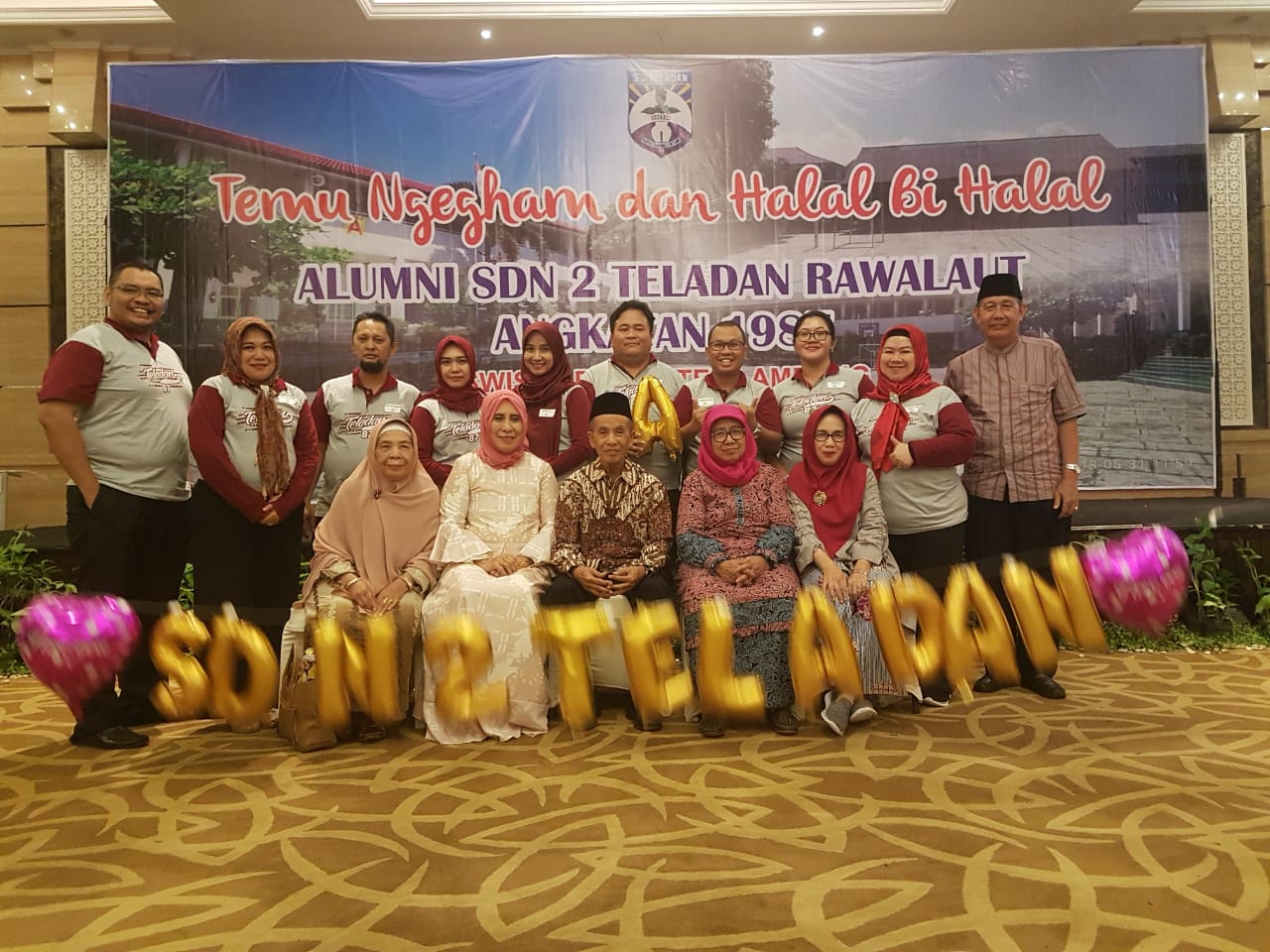 Halal Bi Halal SDN 2 Teladan Kukuhkan Frans Mula Agung Putra Jadi Ketua IKA