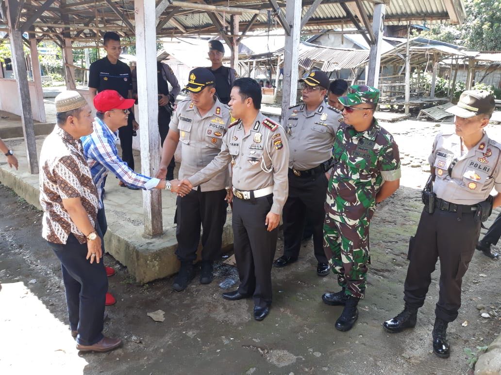 Kombes Kemas Ahmad Yamin Pimpin Patroli Pam Pilkada Wilayah Lampung Barat