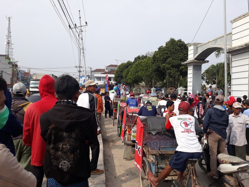 Demo Tolak Pilgub di Lampung Tengah, Massa Dibayar Rp50 Ribu Per Orang