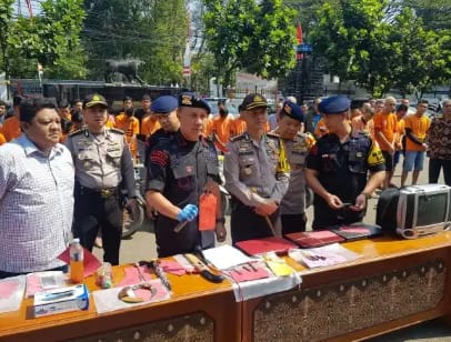 Jelang Perhelatan Akbar Asian Games Polda Jabar Amankan 1.832 Orang yang Diduga Penjahat Jalanan