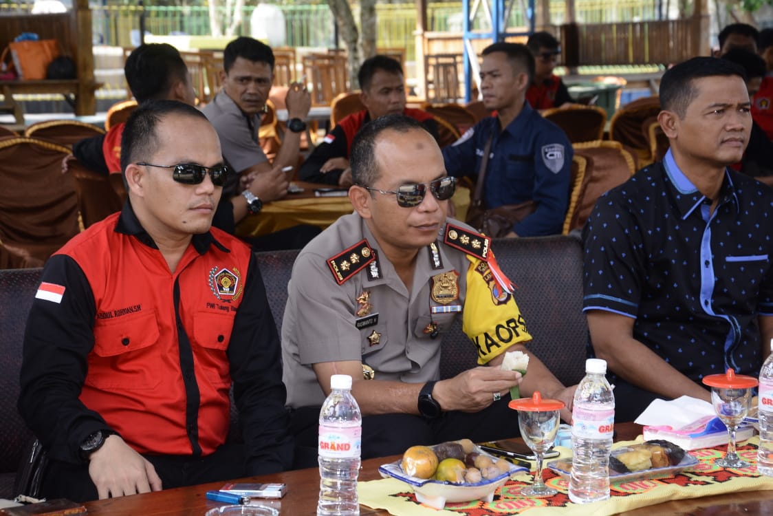 PWI Tulang Bawang Gelar Halal Bihalal di Waterboom Tirta Garde