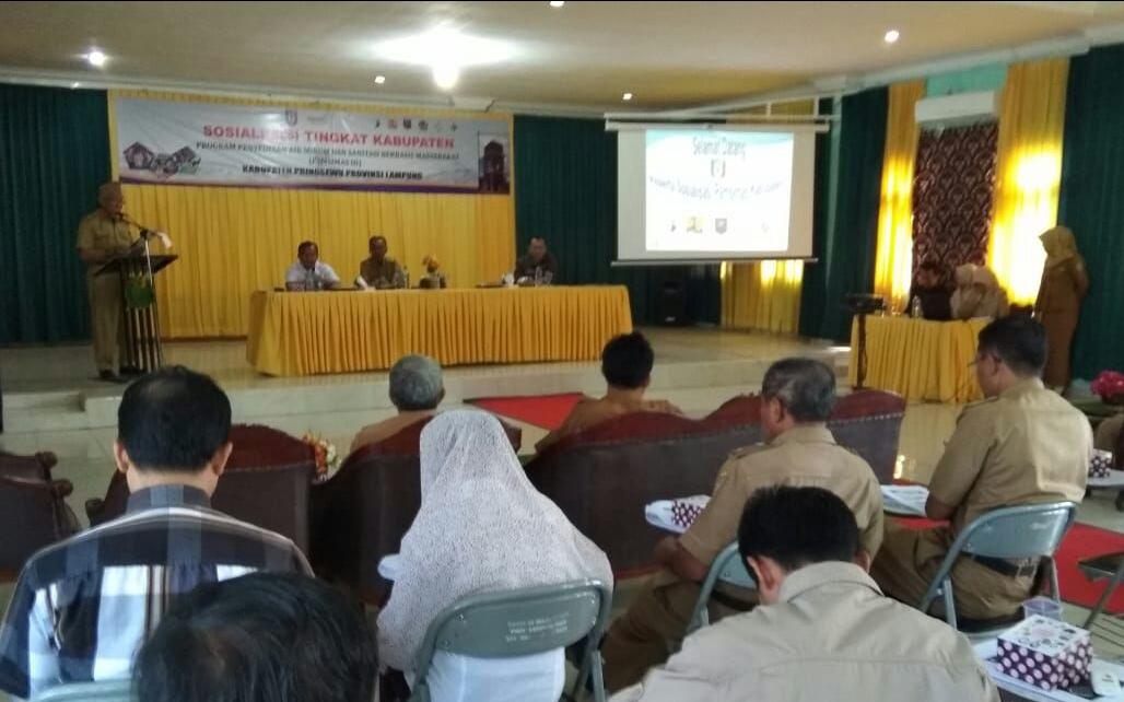 Pringsewu Usulkan 40 Pekon Calon Penerima Program Pamsimas 2019