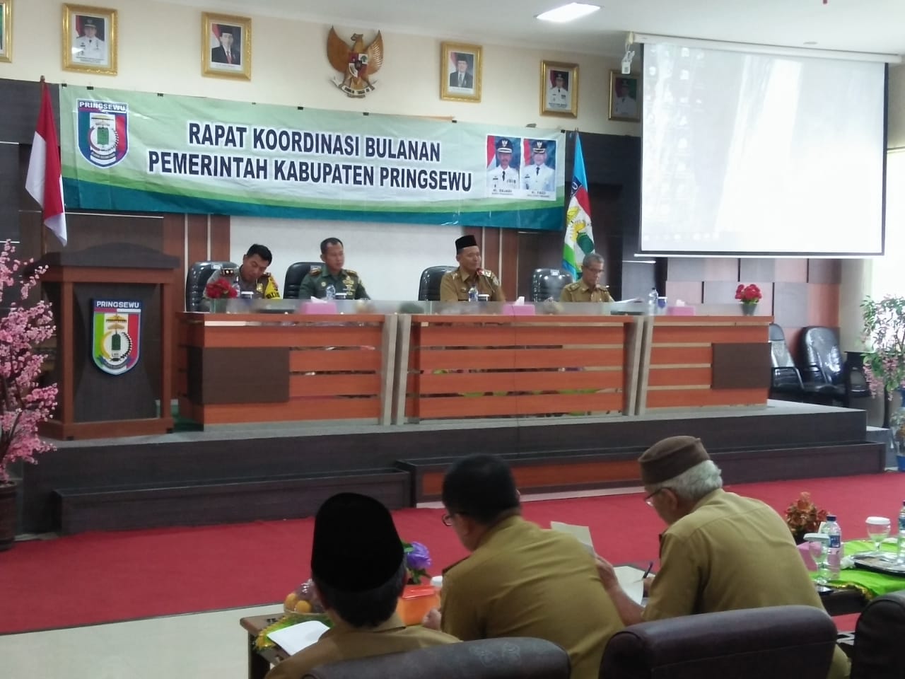 Pemkab Pringsewu Gelar Rapat Koordinasi Vertikal