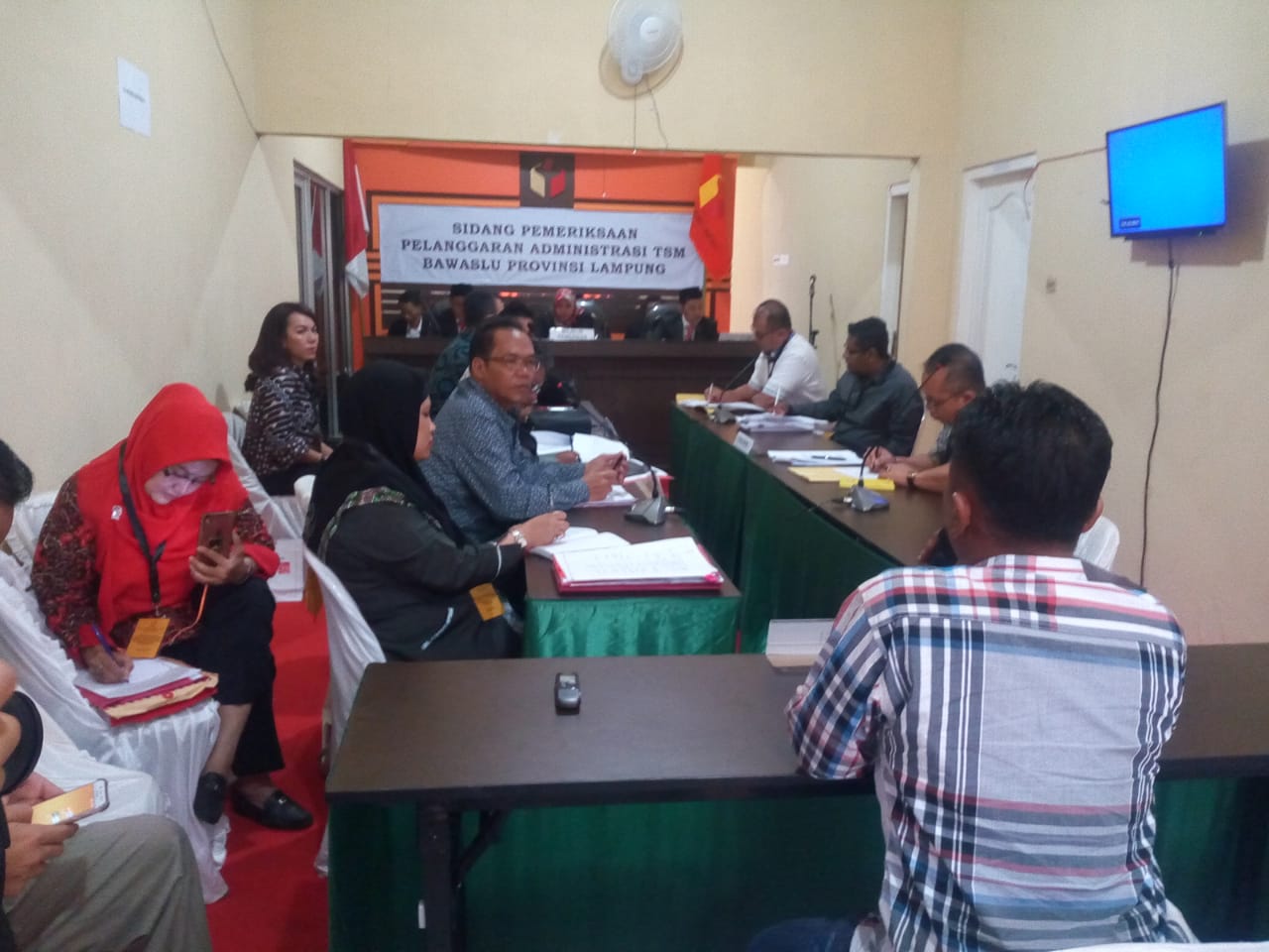 Kuasa Hukum Arinal-Nunik : Saksi Terlapor Malah Menyudutkan Paslon 1 dan 2