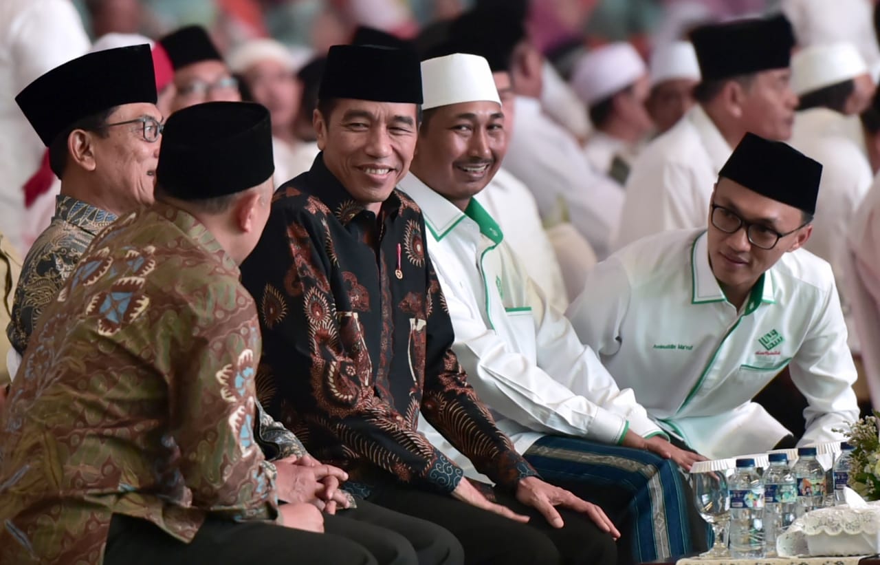 Presiden Silaturahmi dengan Ribuan Ulama Muda di Sentul