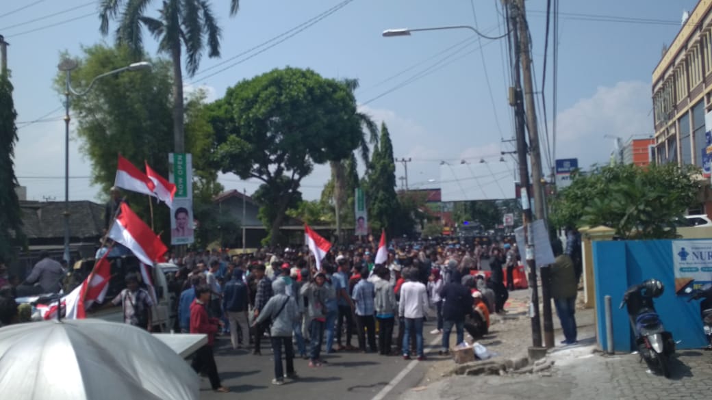 Aksi Demonstrasi di Sentra Gakumdu Lampung Diduga TMS Dan Mulai Ganggu Kenyaman?