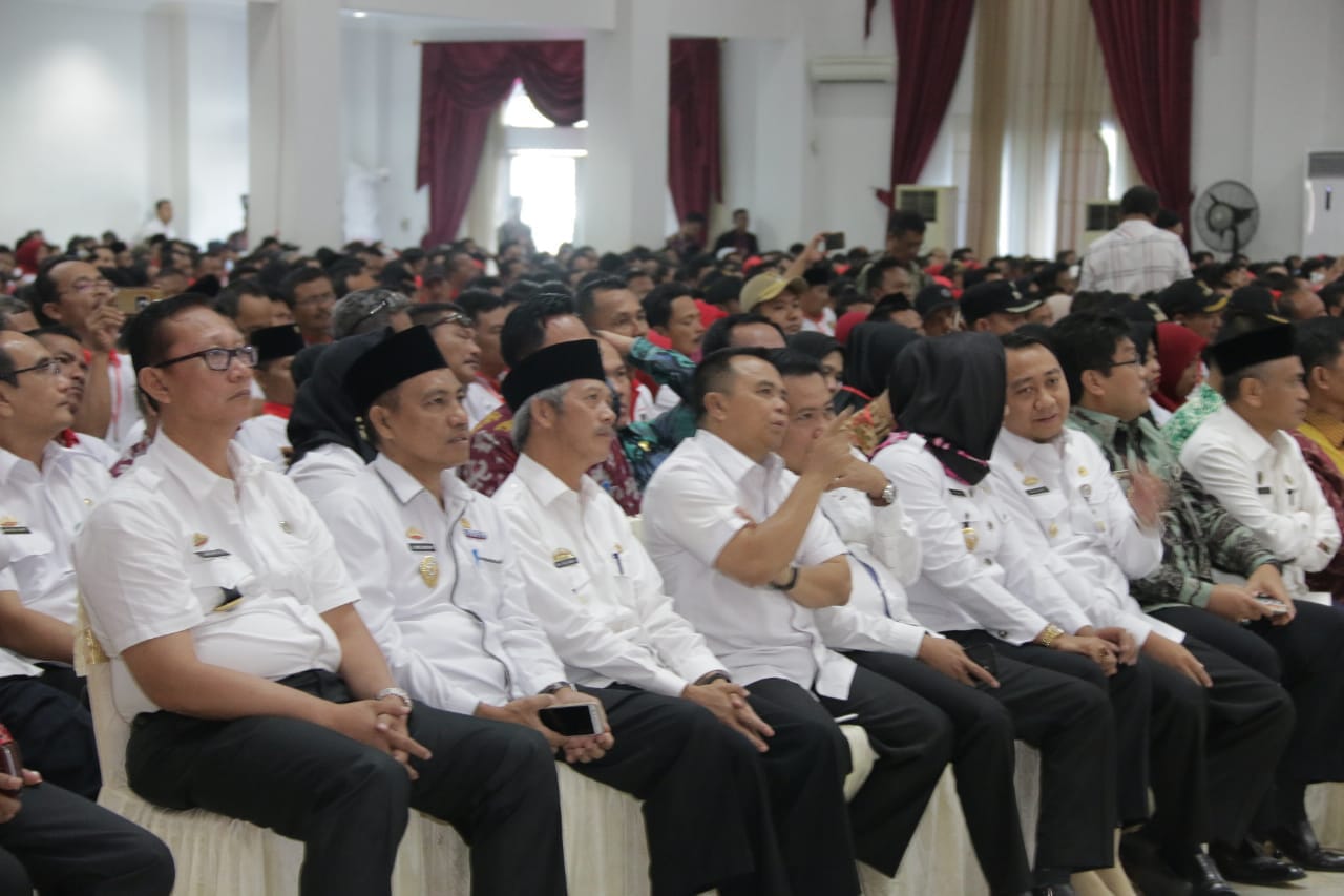 Sujadi Hadiri Launching Peningkatan Kapasitas Aparatur Pemerintah dan Kelembagaan Desa