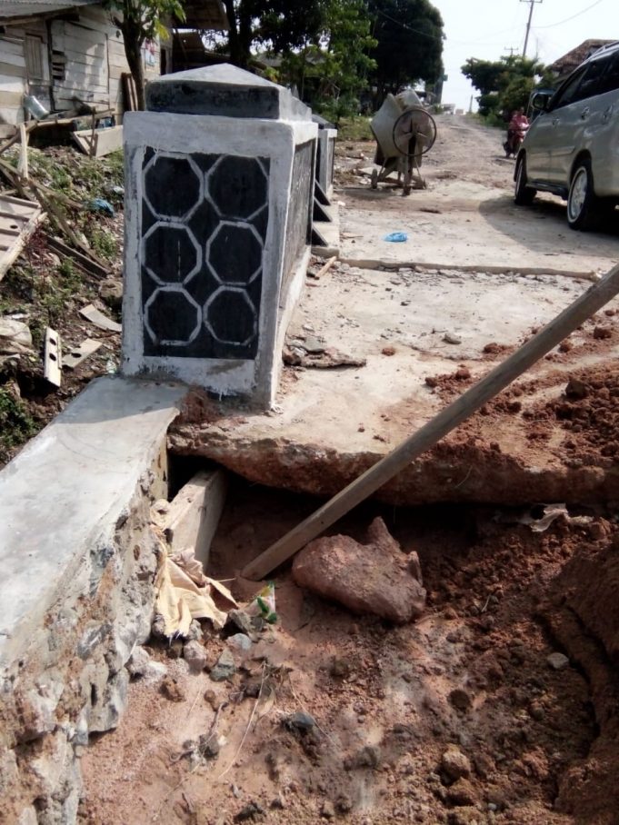 Baru Selesai Diperbaiki Jembatan Penghubung Tubaba-Waykanan Makin Mengkhawatirkan