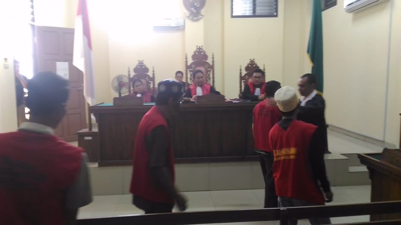 Tiga Napi Rajabasa Yang Dituduh Bagikan Uang Nomor Tiga Divonis Bebas