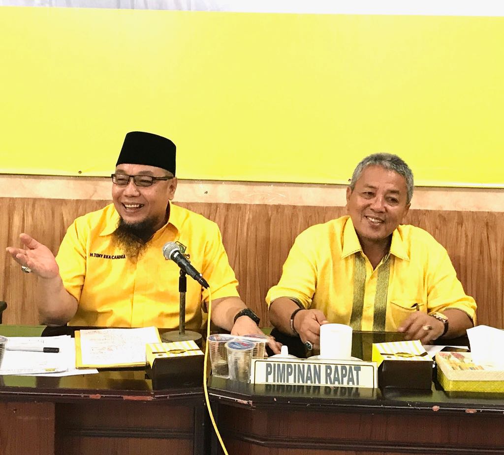 Tony Eka Candra Loyal Kepada Keputusan Ketua DPD Partai Golkar Lampung