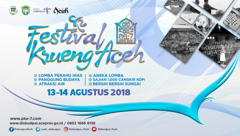 Festival Krueng Aceh Akan Meriahkan Pekan Kebudayaan Aceh ke-7
