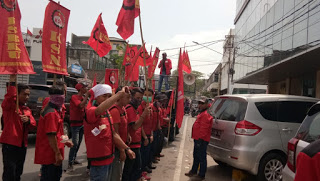Pimpinan PT Lautan Teduh Interniaga Lampung ‘Cuek” Soal Tuntutan FSBKU-KSN