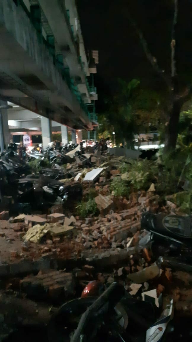 Lombok Kembali di Guncang Gempa Skala 7.0 SR