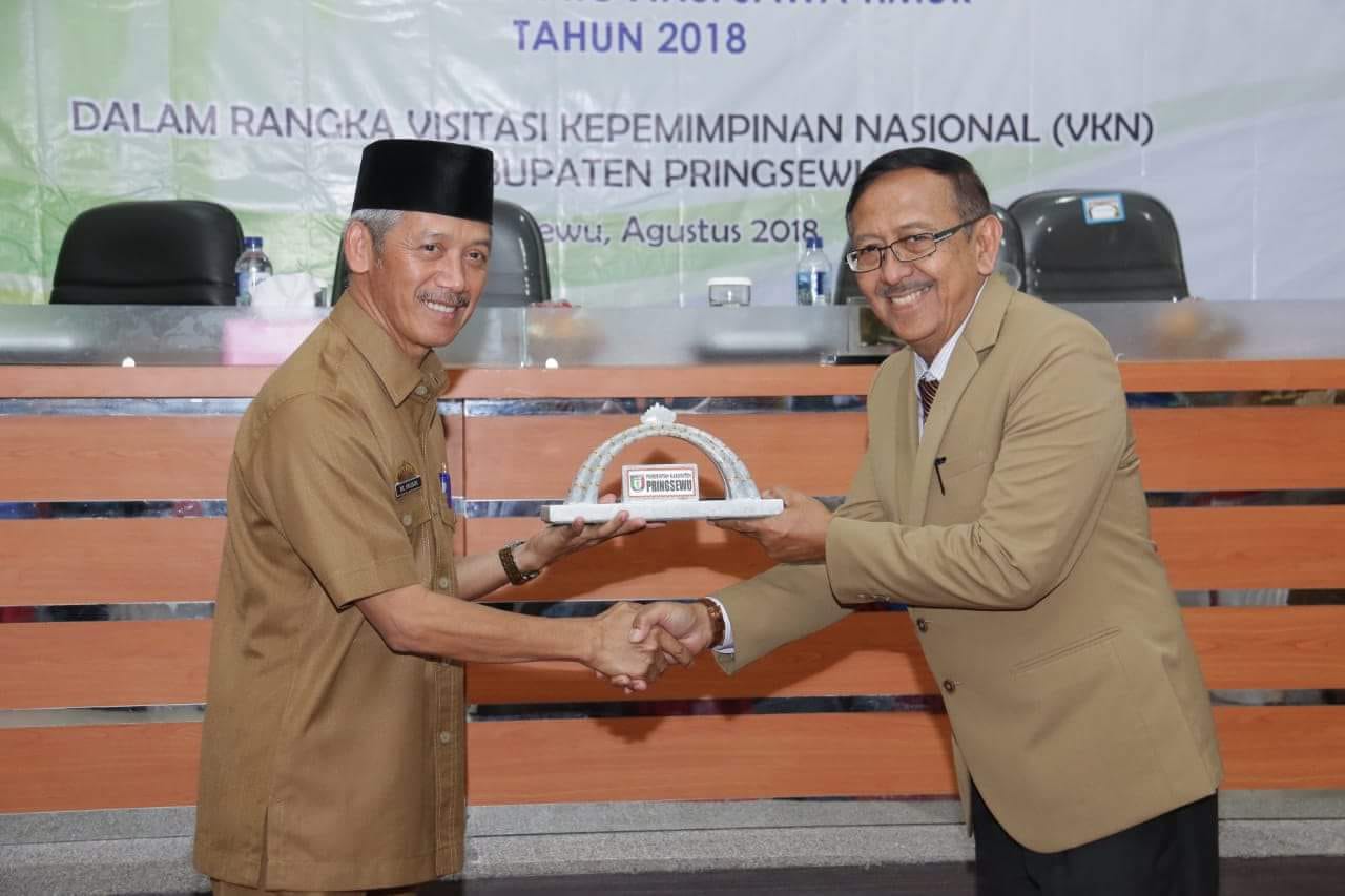 Pringsewu Jadi Pusat Visitasi Kepemimpinan Dari Jawa Timur