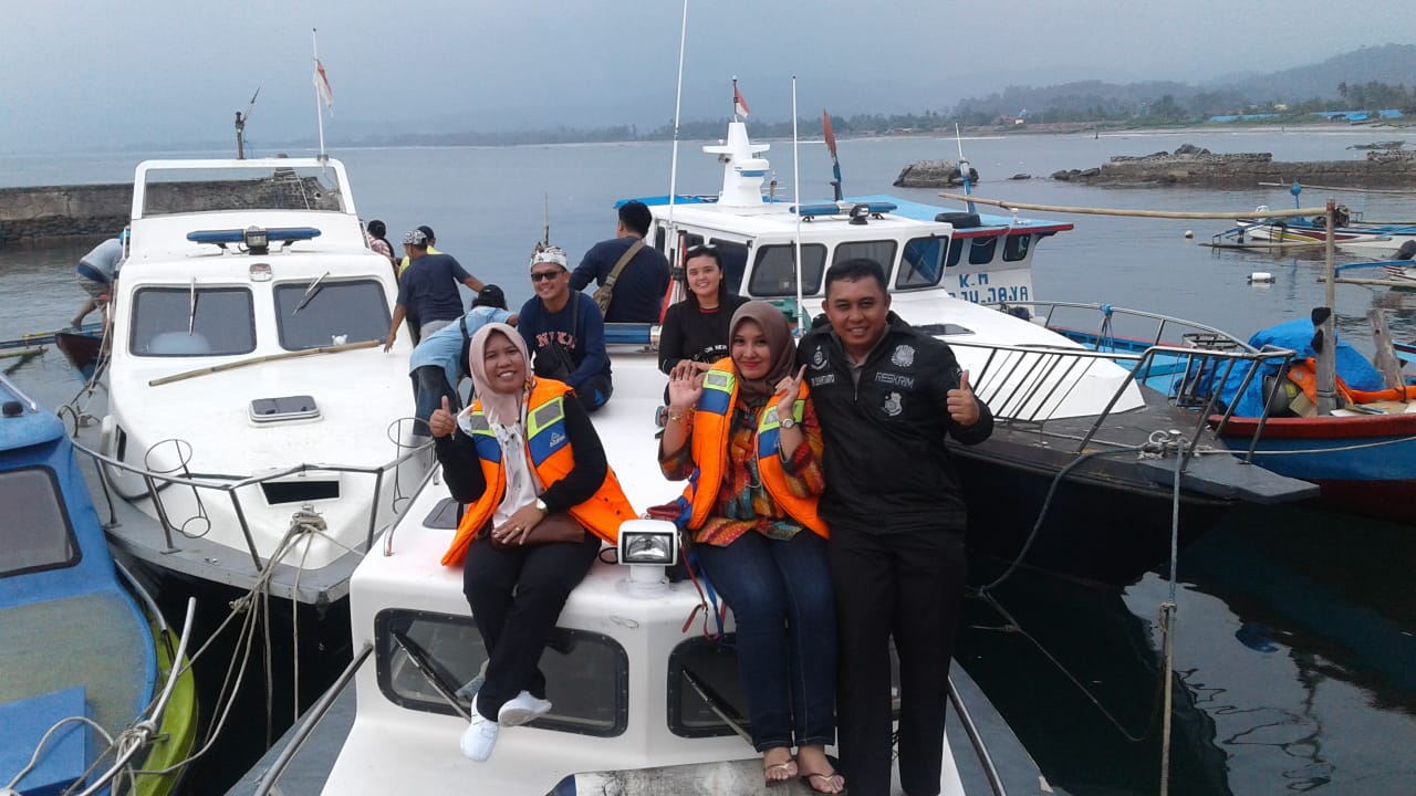 Kapolres Lampung Barat AKBP Tri Suhartanto Kawal & Pam Penutupan  Semarak Pulau Pisang