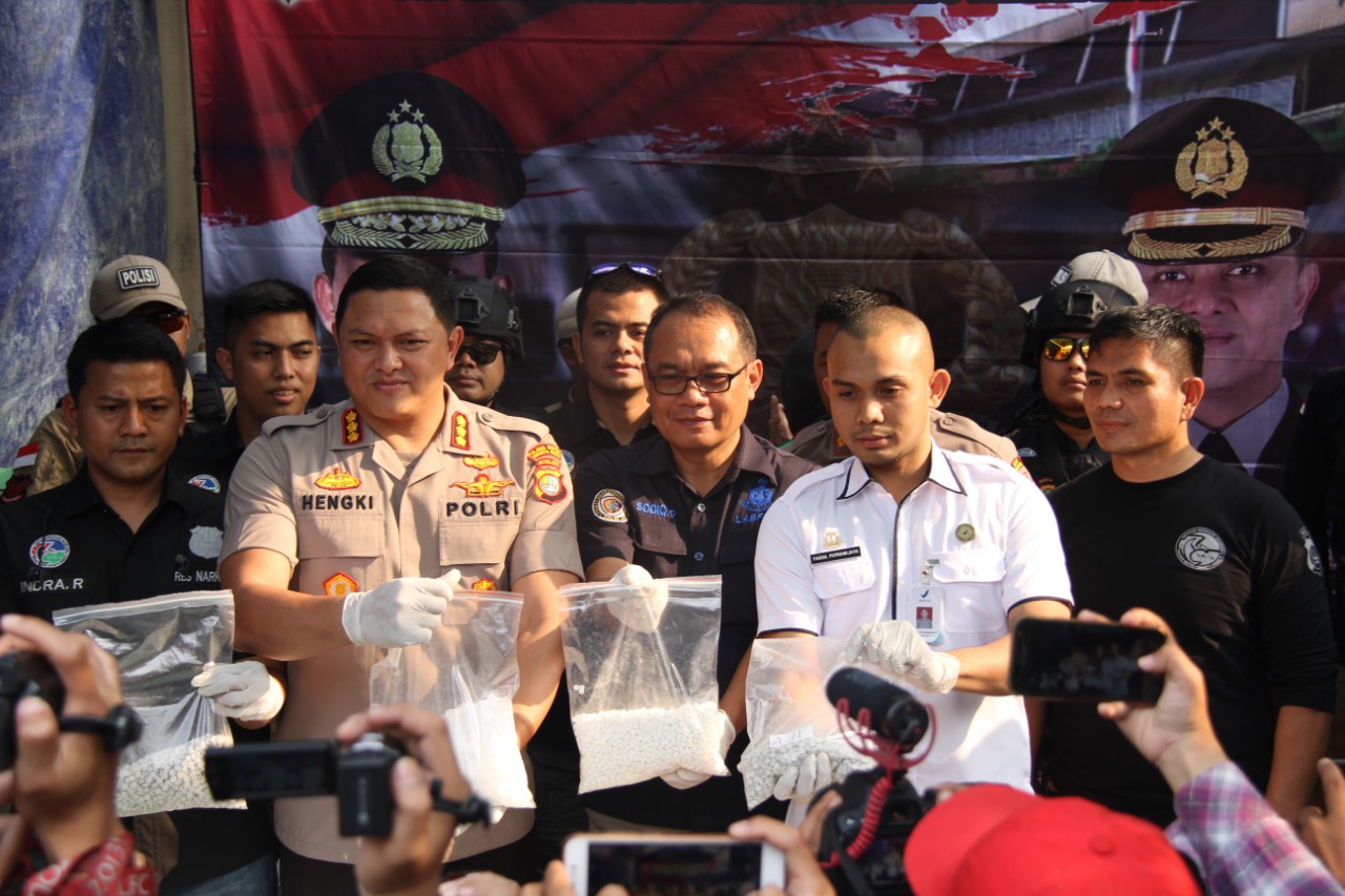 Pertama di Indonesia, Polres Jakbar Ungkap Pabrik Lokal Mampu Produksi Sabu Kualitas Impor