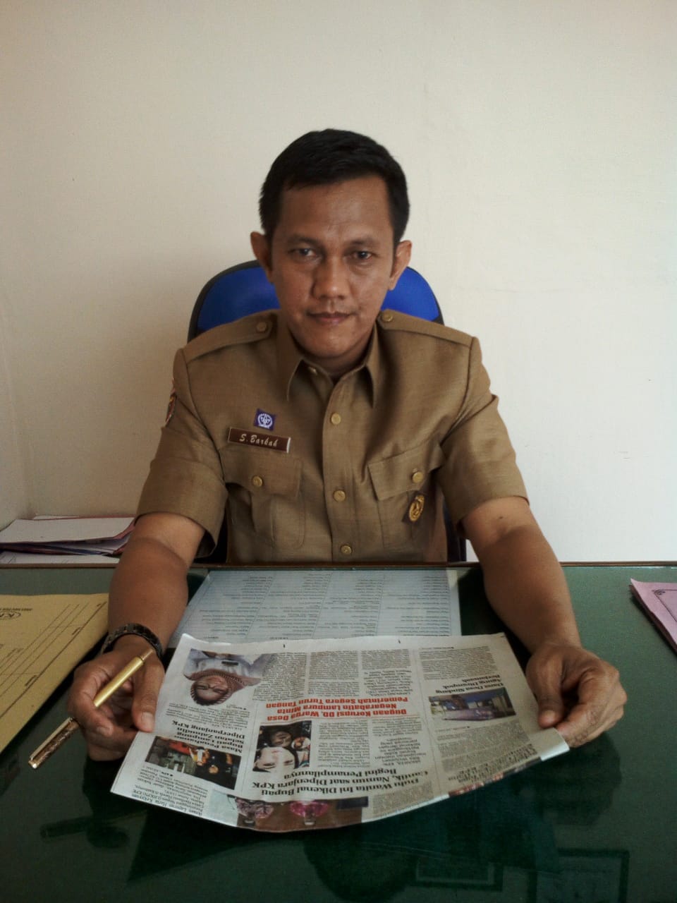 Inspektorat Lampura Akan Bahas Internal Dugaan Penyalahgunaan DD Desa Negara Batin