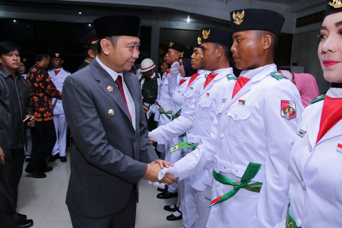 Paskibraka Lampura 2018 Dikukuhkan