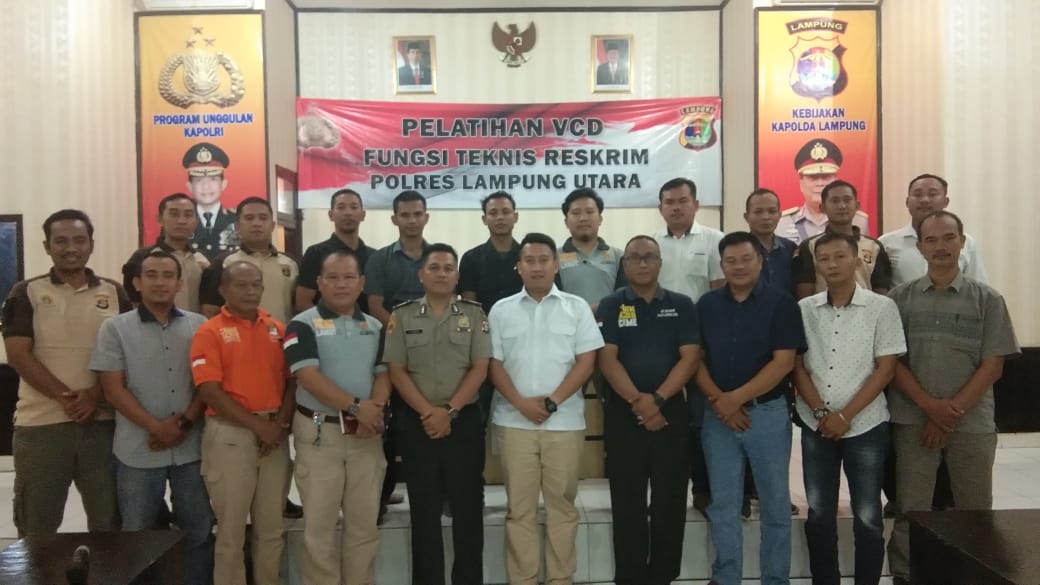 Reskrim dan Binmas Polres Lampung Utara Pelatihan Fungsi Kepolisian