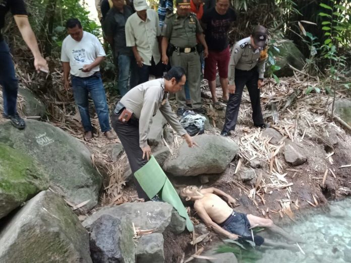 Pria Paruh Baya Ditemukan Tewas di Pemandian Air Panas Belerang Kalianda