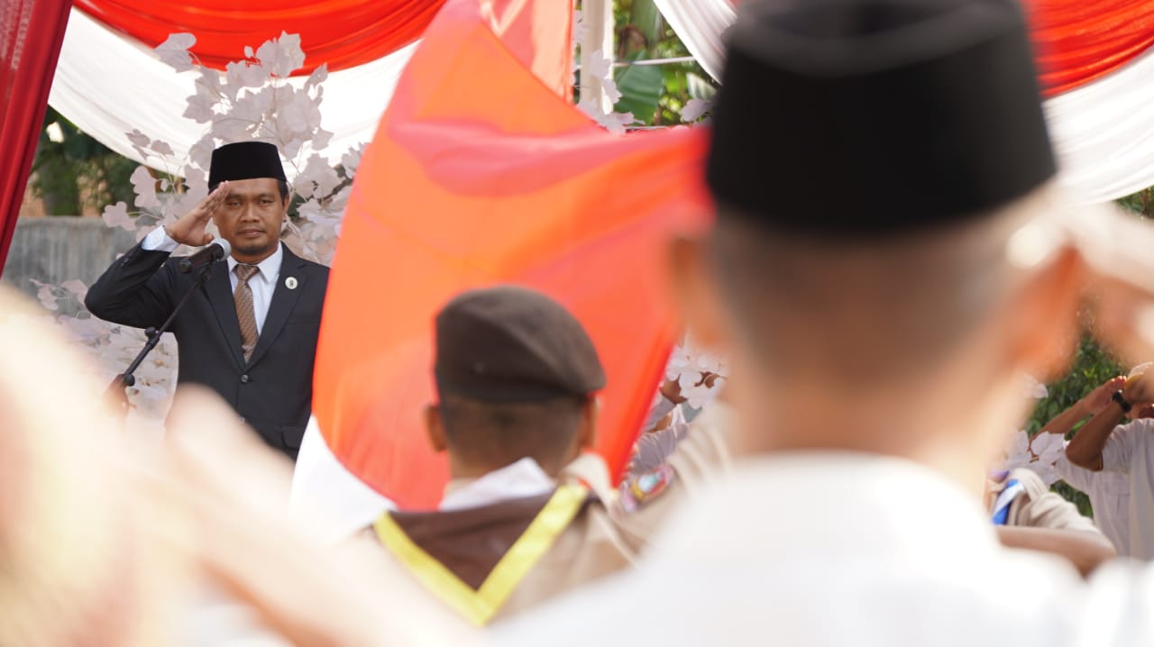 Tinggikan Nasionalisme, PKS Lampung Gelar Upacara HUT RI ke 73