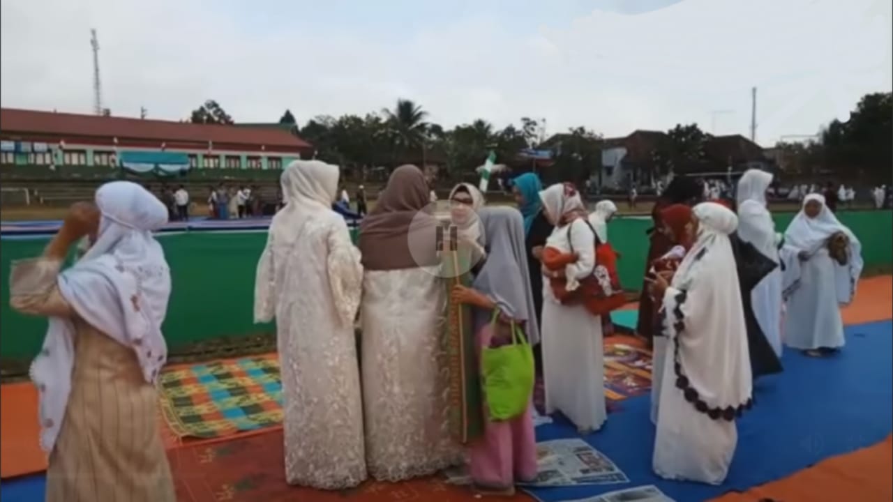 Bupati Tanggamus Merayakan Idul Adha di Pekon Purwodadi