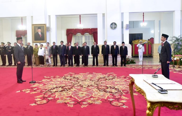 Agus Gumiwang Kartasasmita Jabat Menteri Sosial