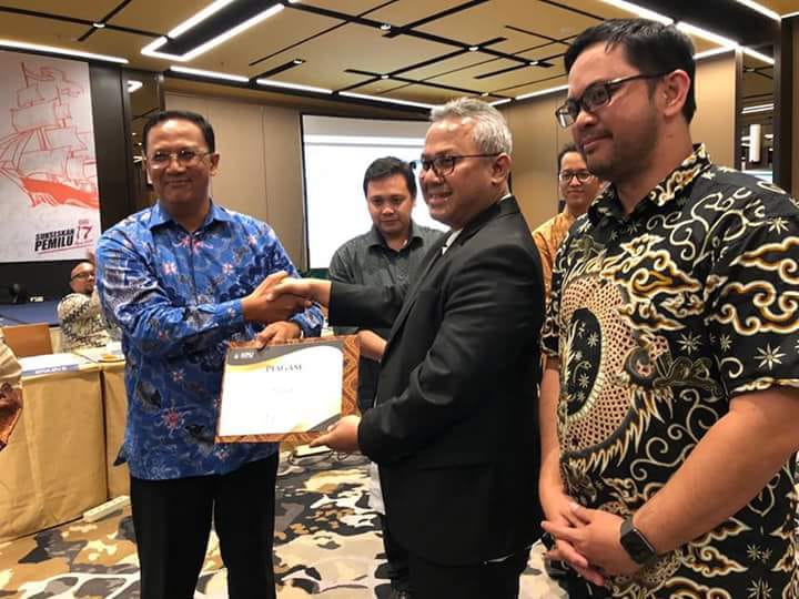 KPU Lampung Raih Penghargaan KPU RI