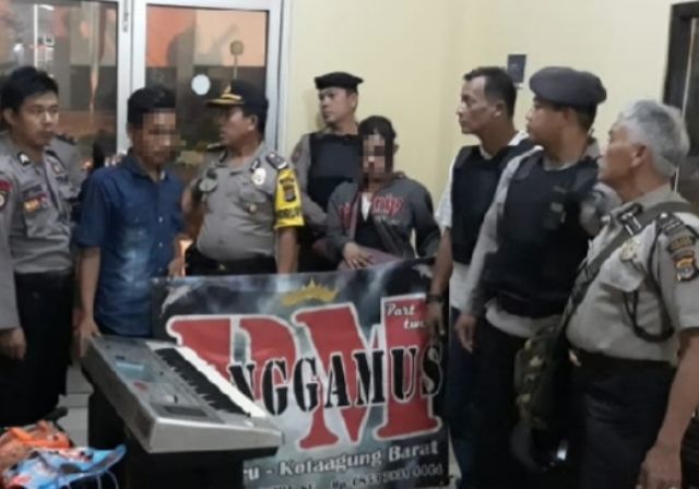 Lewati Batas Izin, Seperangkat Organ Tunggal Diangkut Polres Tanggamus