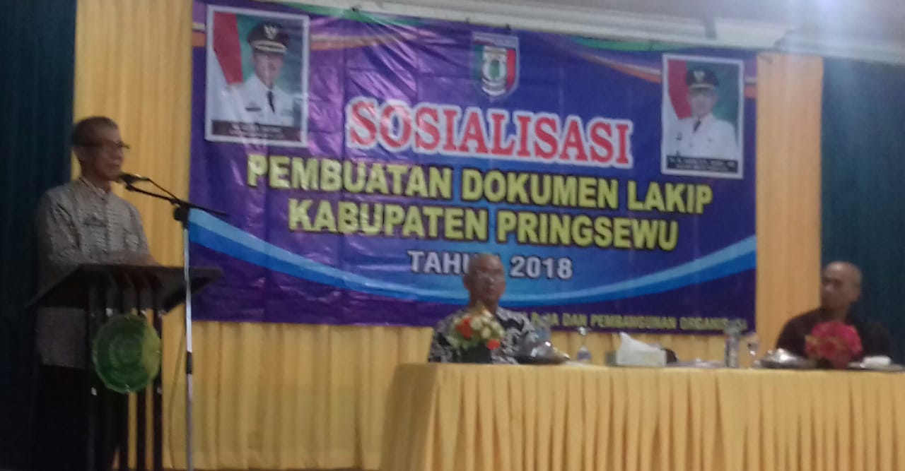 Bagor-Pringsewu Sosialisasikan Pembuatan Dokumen LAKIP 2018